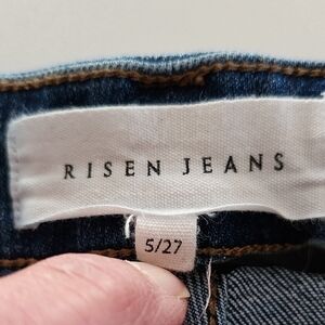 Risen Jeans Women's Blue Skinny Jeans